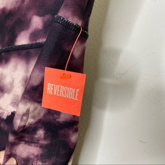 Sweaty Betty Reversible Yoga Leggings - aubergine london print - Picture 4 of 8